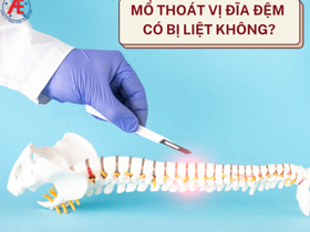 Mổ thoát vị đĩa đệm có bị liệt không?